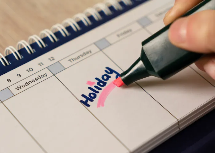 Paid Holidays supporting members